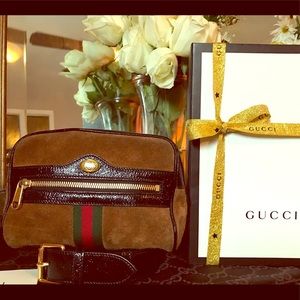 🔥🔥CHRISTMAS SALE 🔥Gucci Ophidia Suede Beltpack